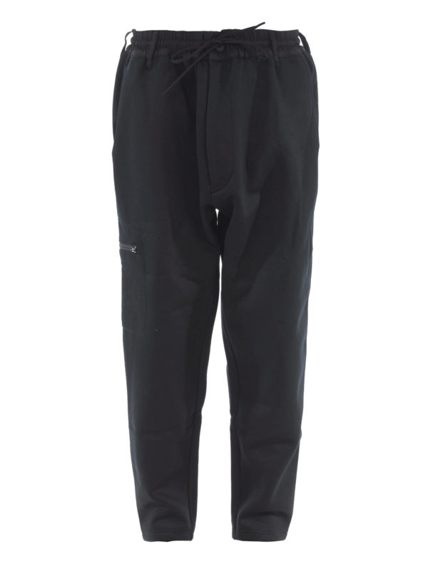 Y3: tracksuit bottoms - Binding Cargo track pants