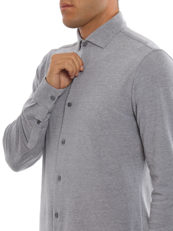 Z ZEGNA buy online Chemise - Gris Clair