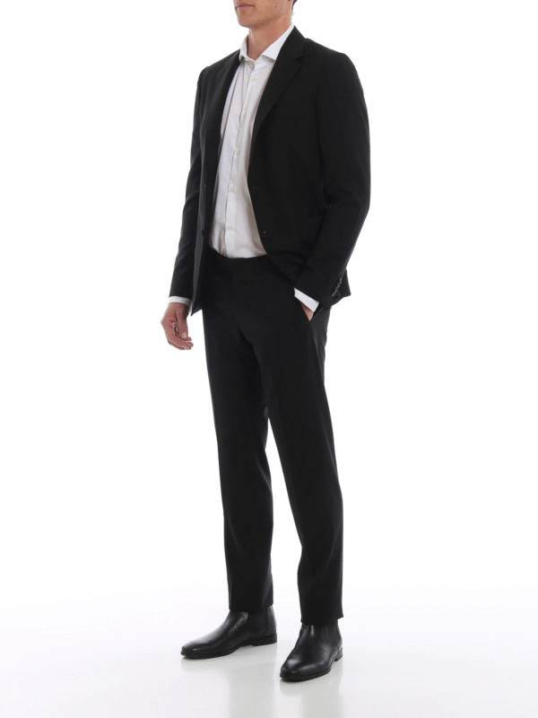 ZEGNA TECHMERINOスーツ ZEGNA/ゼニア】TROFEO/トロフェオ 3ピーススーツ（ダーク