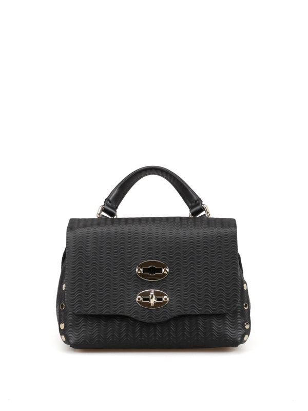 Postina Baby Calfskin Top Handle Bag - Cactus Cuoio Romano