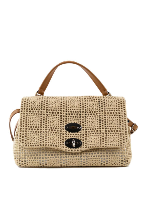 Cross body bags Zanellato Postina Palamitara small beige bag