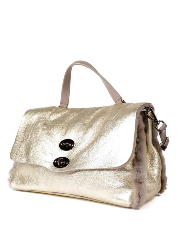 ZANELLATO: Handtaschen online - Shopper - Metallic