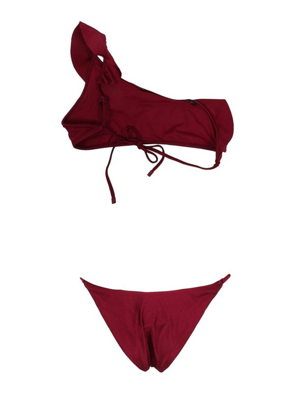Ensemble Bikini Bourgogne Zaful - Taille S, Haut Bralette, Bas Brief