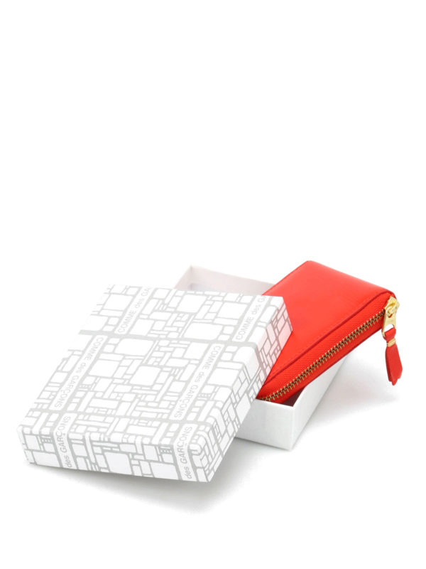 Zip around Arecalf wallet shop online: COMME DES GARCONS