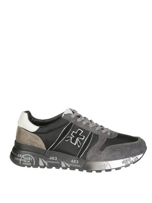 スニーカー GCDS Men Sneakers FW20M010010NERO Black Gcds Sneakers in black with red logo detail - Black
