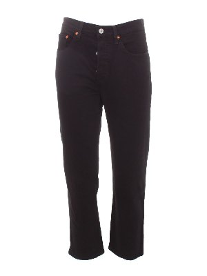 デニム・ジーパン DONDUP Women Straight Pants DP268BGSE068DBM5999 Black DONDUP: Pants woman - Black | Dondup pants DP268BGSE068DBM5
