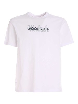 WOOLRICH: T-shirts - T-Shirt - Weiß