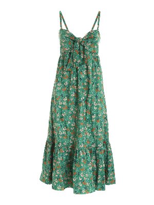 L' AUTRE CHOSE: maxi dresses - Bow dress in green