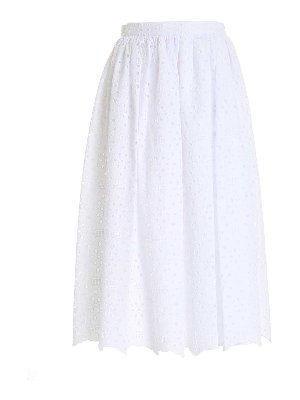 Alberta Ferretti Mikado maxi skirt - Blue - Women | 010292250319