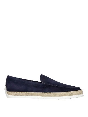 TOD'S: Mocasines y Zapatillas - Mocasines - Azul