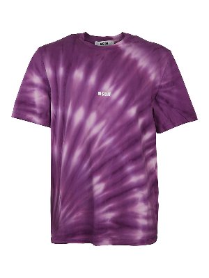 m.s.g.m.: t-shirts - Tie dye effect T-shirt