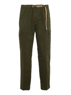 WHITE SAND: casual trousers - Ripstop cotton pants