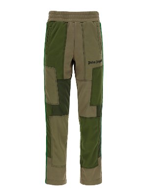 Palm Angels: tracksuit bottoms - Colour-block sweat pants