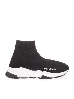 BALENCIAGA: trainers - Speed Recycled sneakers in black