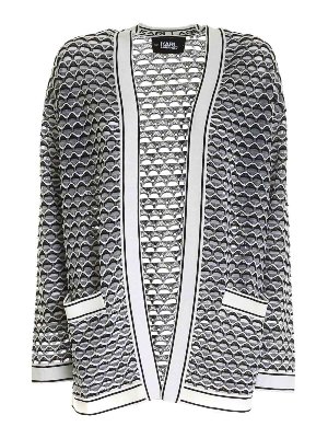 Le Tricot Perugia カーディガン - グレー | 461049B797561