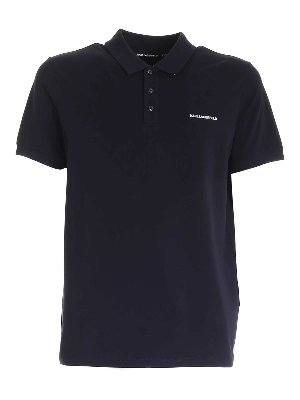 KARL LAGERFELD: Polos  - Polo - Bleu