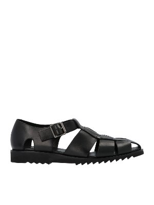 PARABOOT: sandals - Pacific sandals in black