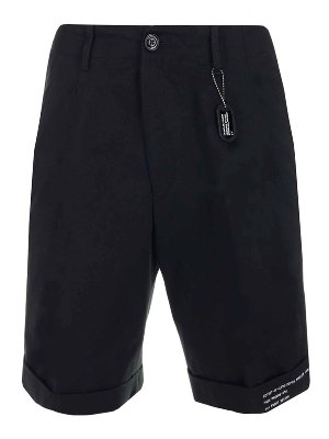 Hood by Air Logo lettering print shorts | HMCB009S160020011001