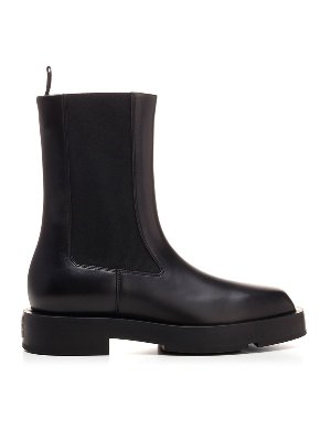 GIVENCHY: ankle boots - 4G Chelsea boots in black