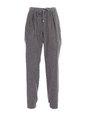 LORENA ANTONIAZZI: Casual Hosen - Casual Hose - Grau