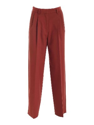 SEE BY CHLOE': casual trousers - Loose fit pants in brown