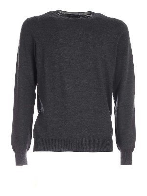 Paolo Fiorillo: crew necks - Crewneck sweater in dark grey