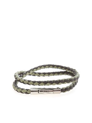 Tod's MyColors dark blue leather bracelet | XEMB1900200FLRU801