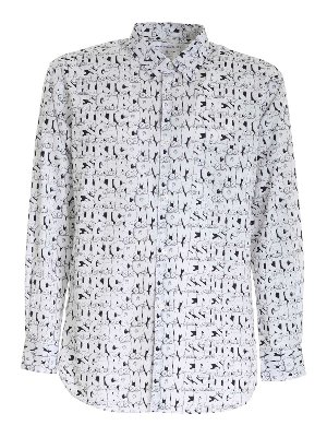 COMME DES GARCONS SHIRT: Hemden - Hemd - Weiß