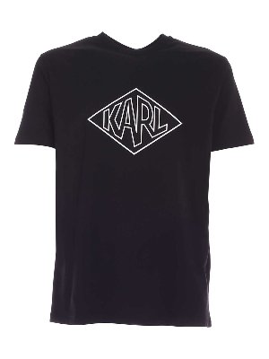 KARL LAGERFELD: Camisetas - Camiseta - Negro