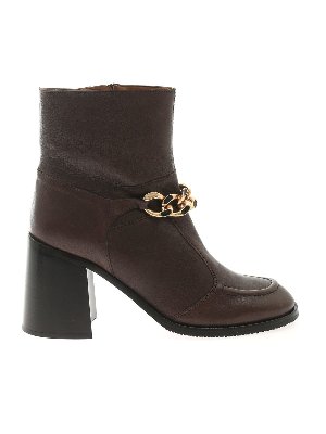 SEE BY CHLOE': ankle boots - Mahe ankle boots in brown