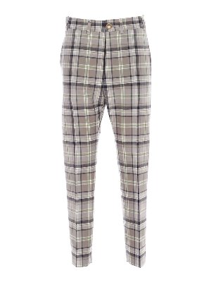 VIVIENNE WESTWOOD: Pantalones casual - Pantalón Casual - Gris