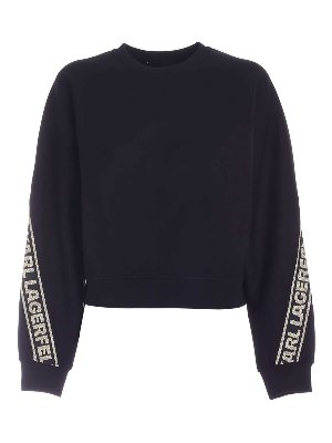 KARL LAGERFELD: Sudaderas y suéteres - Sudadera - Negro
