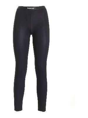 【送料&関税込】Golden Goose Polyamide Blend Leggings Golden Goose Black polyamide blend leggings