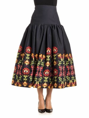 STELLA JEAN: Faldas largas - Falda Larga - Azul