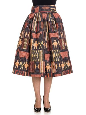STELLA JEAN: Faldas media pierna y semilargas - Minifalda - Multicolor