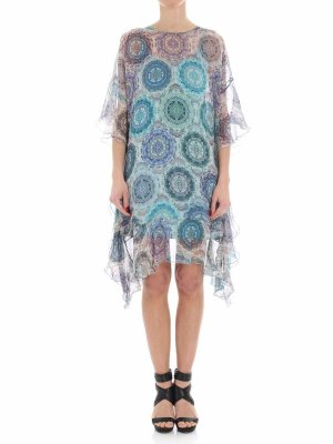 FUZZI: short dresses - Multicolor geometric dress