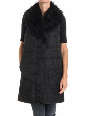 KARL LAGERFELD: knee length coats - Wool blend coat