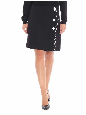 Thom Browne Wool skirt - Dark Blue - Women | FGC402V06146415