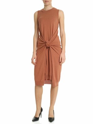 SEE BY CHLOE': Robe longueur genou - Robe Au Genou - Rouge