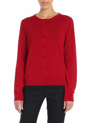 FUZZI: Cardigans - Cardigan - Rouge
