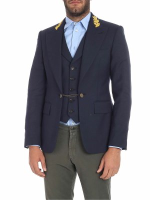 VIVIENNE WESTWOOD: Blazer - Blazer - Azul