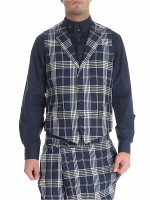 VIVIENNE WESTWOOD: Chalecos  - Chaleco - Azul