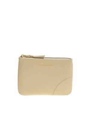 COMME DES GARÇONS WALLET: Clutches - Clutch - Beige