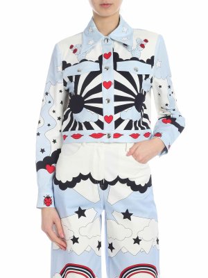 Vivetta: Casualjacken - Blazer - Hellblau