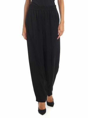 SEE BY CHLOE': カジュアルトラウザー - カジュアルパンツ - 黒