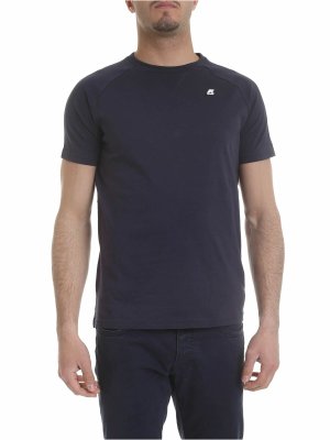 K-WAY: t-shirt - T-shirt Edwing blu