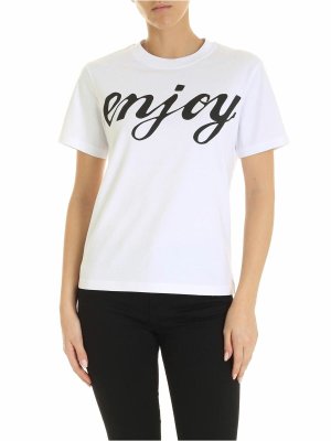 McQ Alexander Mcqueen: t-shirts - Enjoy t-shirt in white
