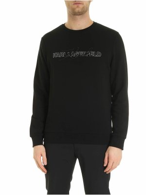 KARL LAGERFELD: Sweatshirts und Pullover - Sweatshirt - Schwarz