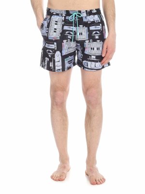 PAUL SMITH: Swim shorts & swimming trunks - Sea Boxer with Paul Smith Camera Print