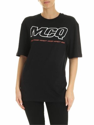 McQ Alexander Mcqueen: t-shirts - MCQ Highest Order T-shirt in black